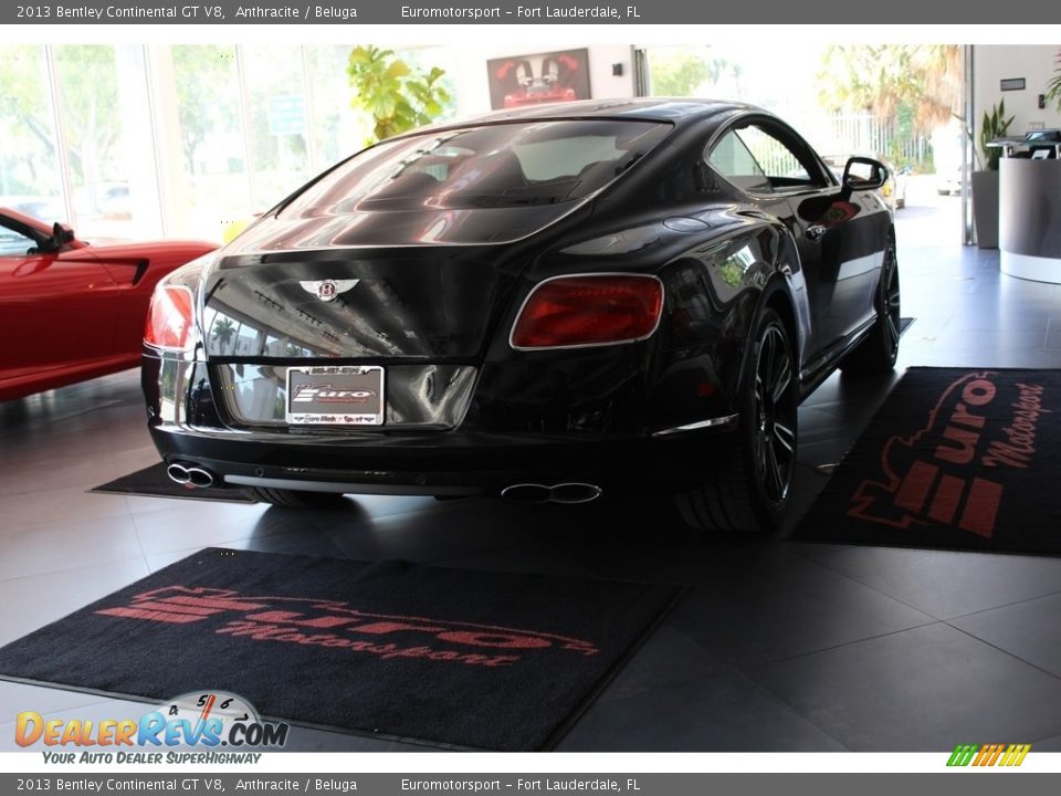 2013 Bentley Continental GT V8 Anthracite / Beluga Photo #15