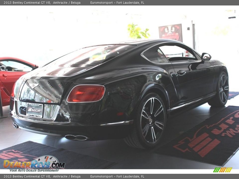 2013 Bentley Continental GT V8 Anthracite / Beluga Photo #20