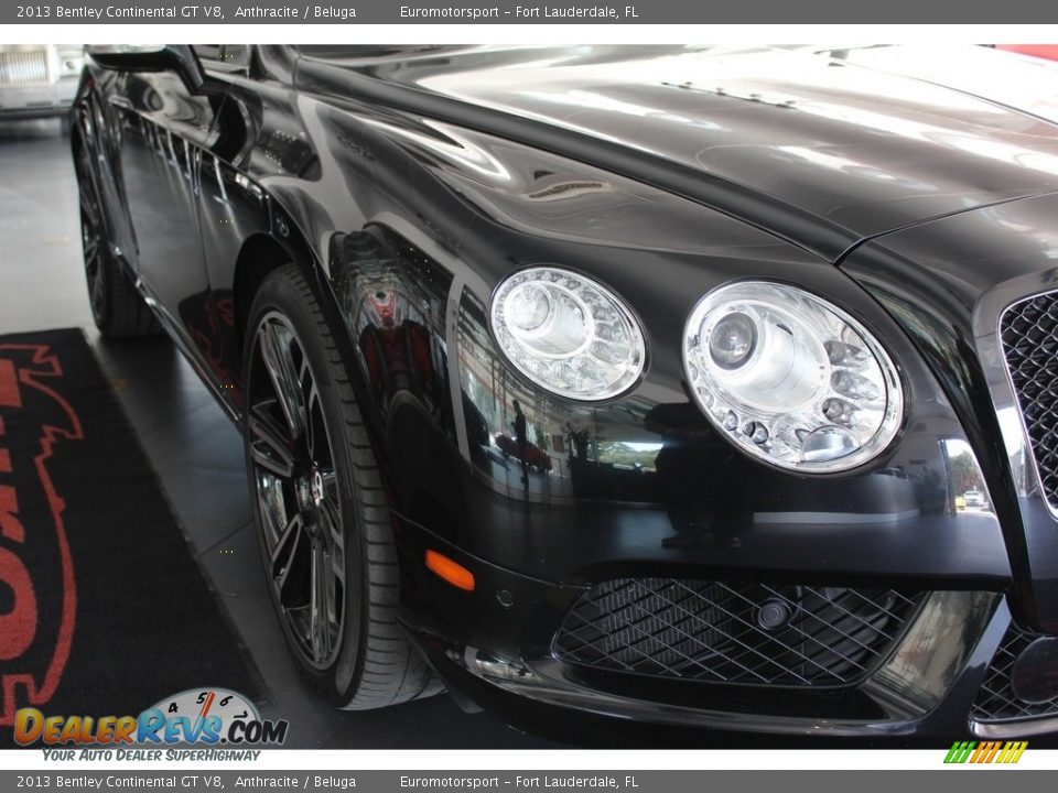 2013 Bentley Continental GT V8 Anthracite / Beluga Photo #25