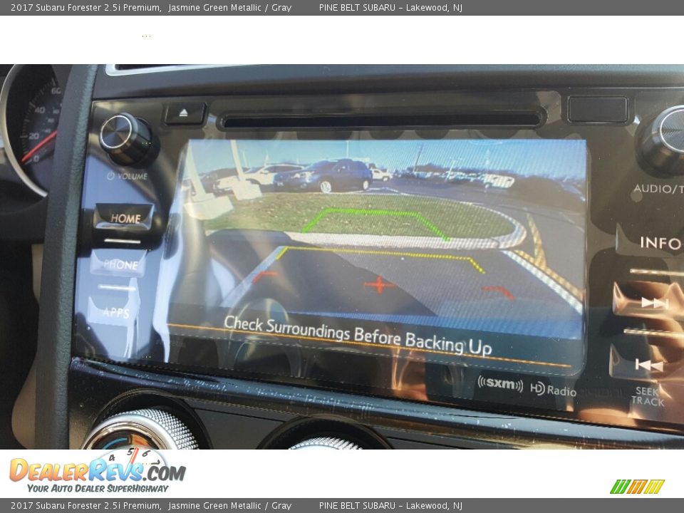 2017 Subaru Forester 2.5i Premium Jasmine Green Metallic / Gray Photo #10
