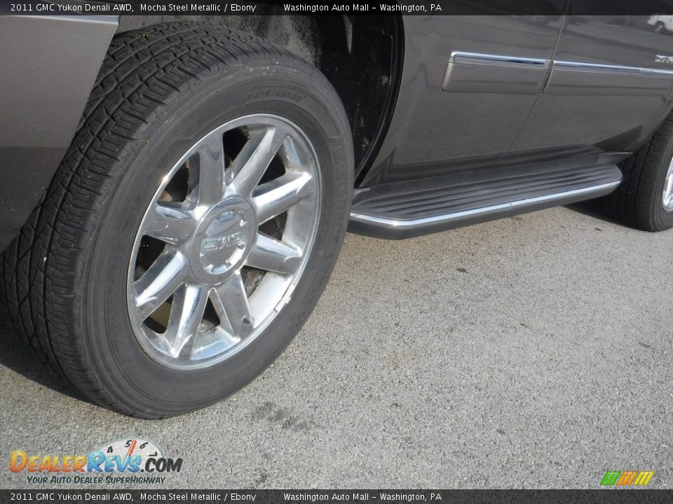 2011 GMC Yukon Denali AWD Mocha Steel Metallic / Ebony Photo #3