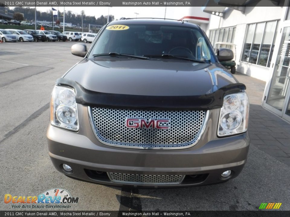 2011 GMC Yukon Denali AWD Mocha Steel Metallic / Ebony Photo #5