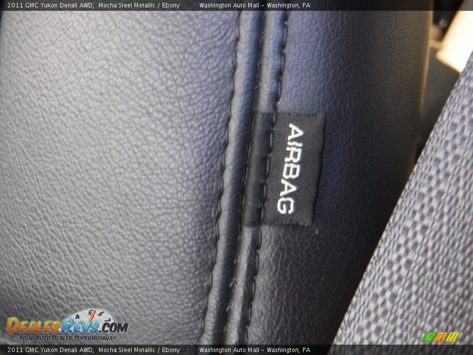2011 GMC Yukon Denali AWD Mocha Steel Metallic / Ebony Photo #13