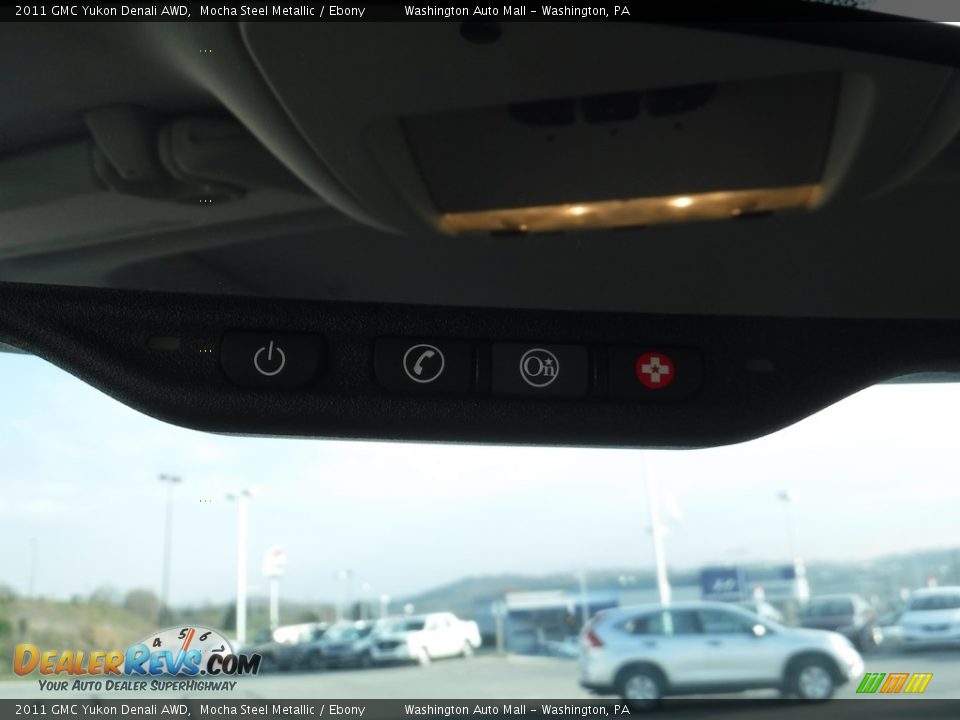 2011 GMC Yukon Denali AWD Mocha Steel Metallic / Ebony Photo #20