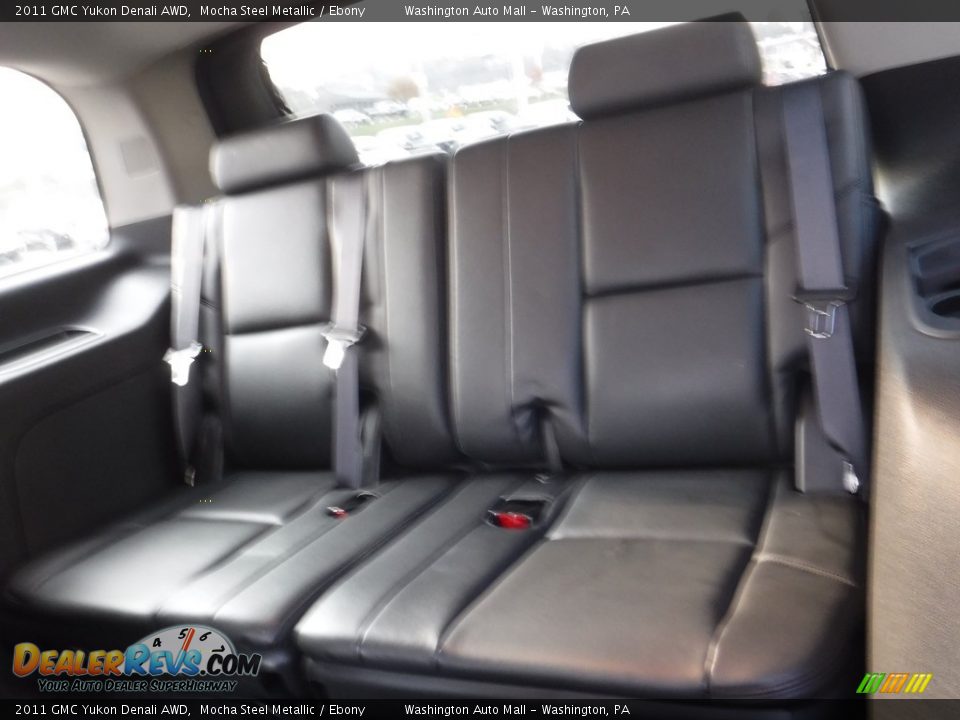 2011 GMC Yukon Denali AWD Mocha Steel Metallic / Ebony Photo #23