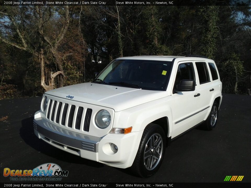 2008 Jeep Patriot Limited Stone White Clearcoat / Dark Slate Gray Photo #2