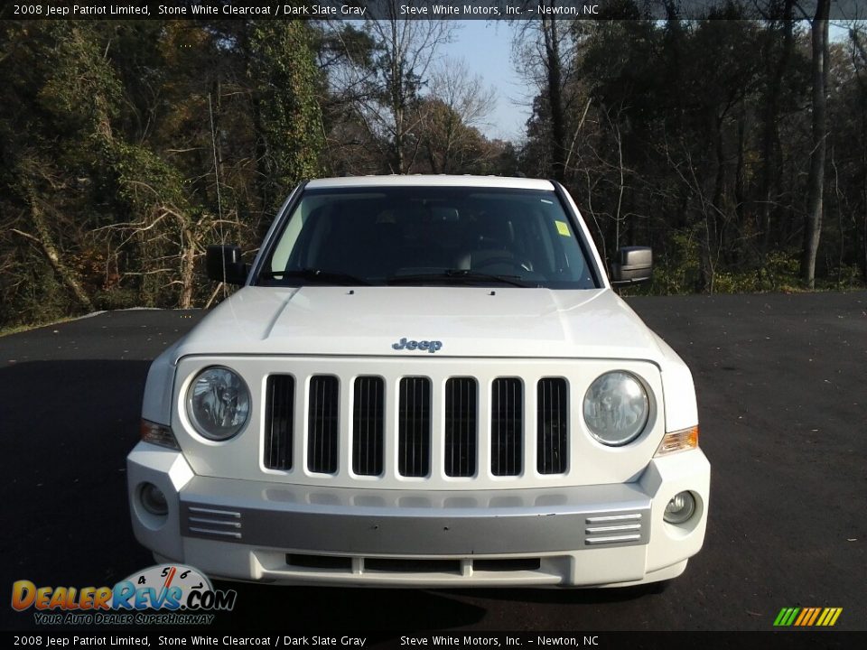 2008 Jeep Patriot Limited Stone White Clearcoat / Dark Slate Gray Photo #3