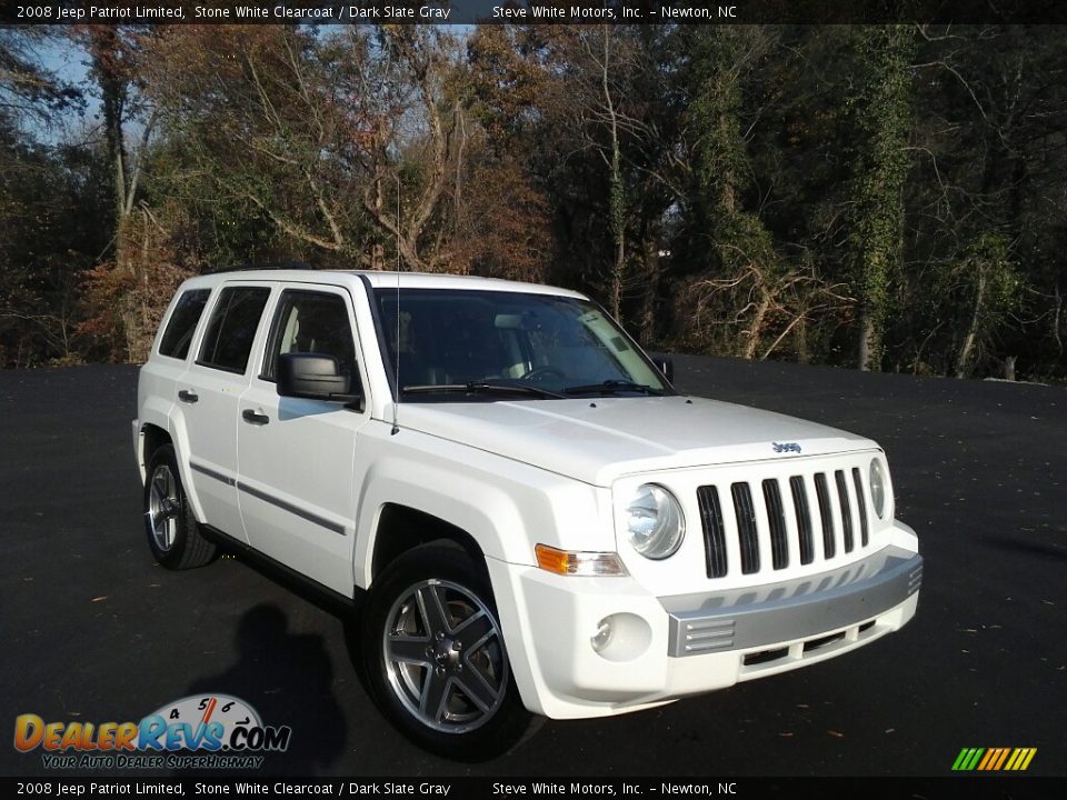2008 Jeep Patriot Limited Stone White Clearcoat / Dark Slate Gray Photo #4
