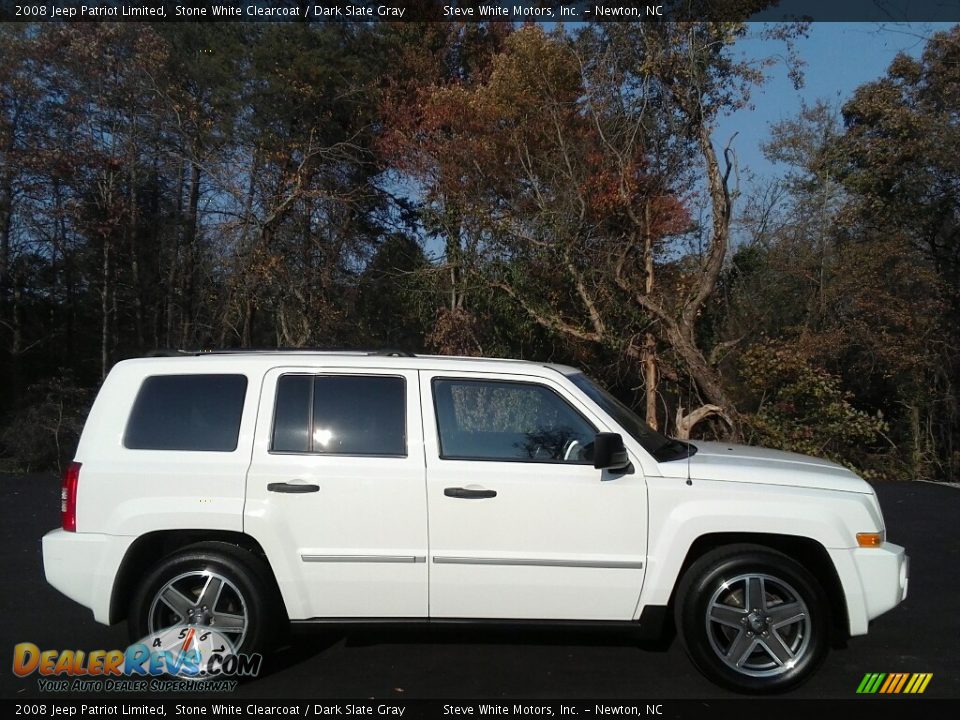 2008 Jeep Patriot Limited Stone White Clearcoat / Dark Slate Gray Photo #5
