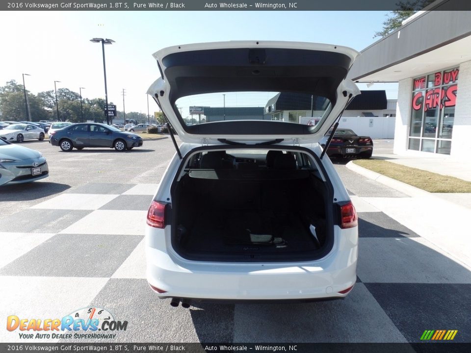 2016 Volkswagen Golf SportWagen 1.8T S Pure White / Black Photo #5