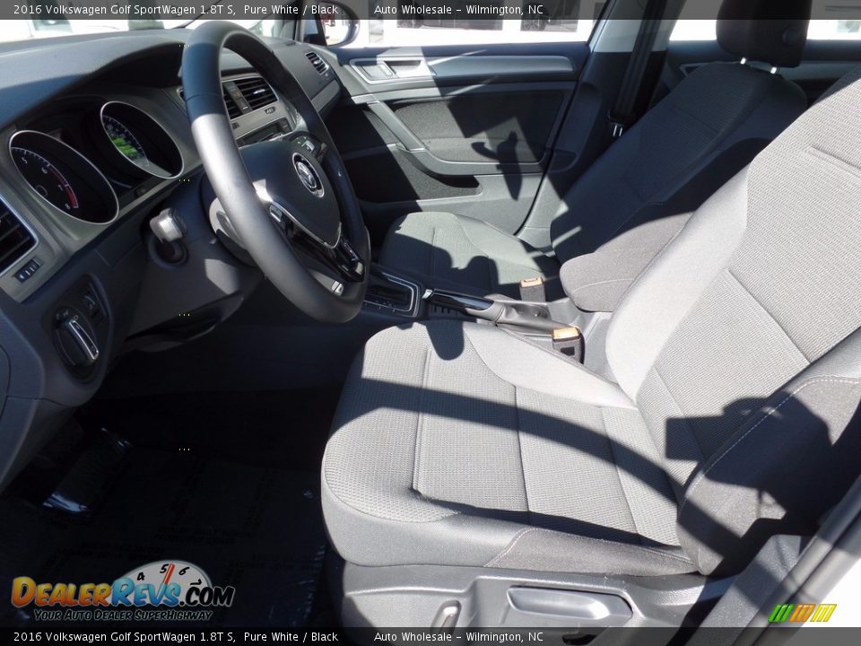 2016 Volkswagen Golf SportWagen 1.8T S Pure White / Black Photo #11