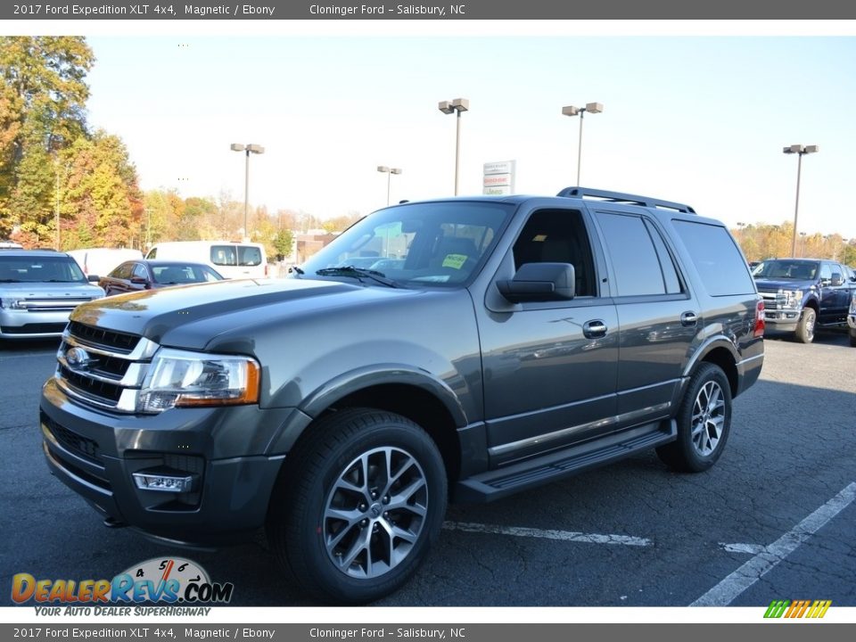 2017 Ford Expedition XLT 4x4 Magnetic / Ebony Photo #3