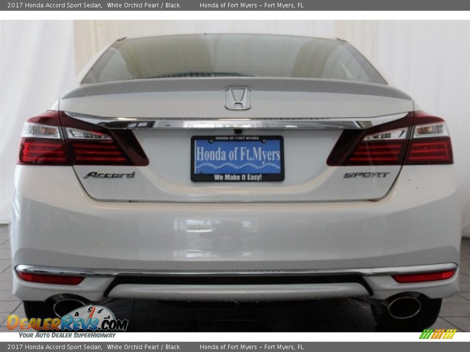 2017 Honda Accord Sport Sedan White Orchid Pearl / Black Photo #6