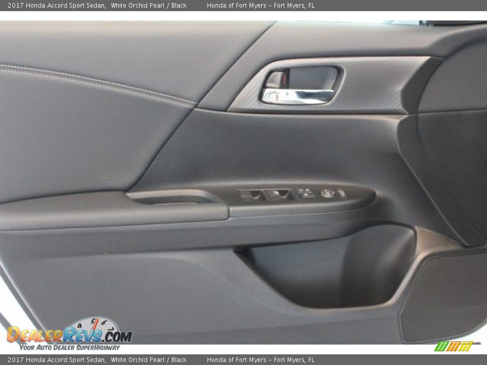 2017 Honda Accord Sport Sedan White Orchid Pearl / Black Photo #7