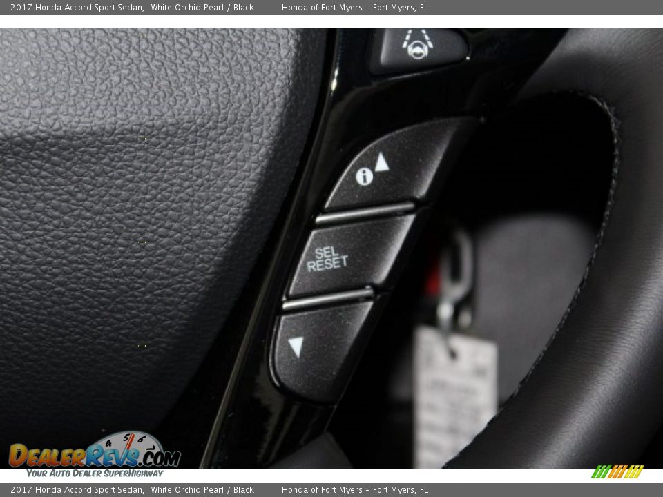 2017 Honda Accord Sport Sedan White Orchid Pearl / Black Photo #13