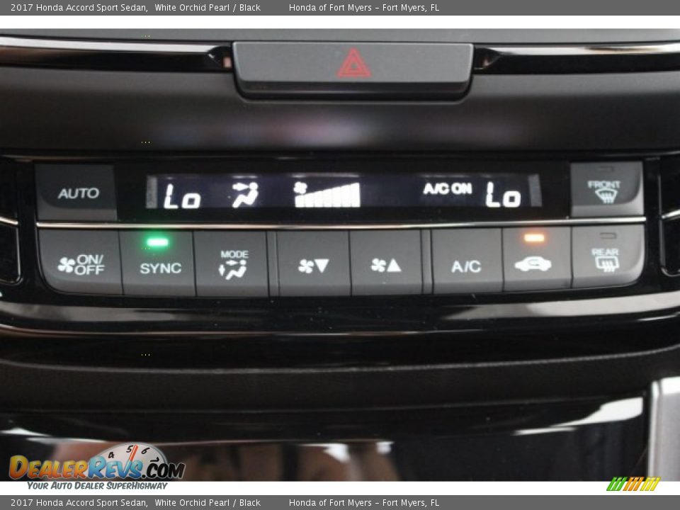 2017 Honda Accord Sport Sedan White Orchid Pearl / Black Photo #18