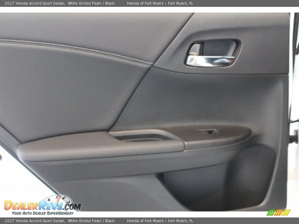 2017 Honda Accord Sport Sedan White Orchid Pearl / Black Photo #21
