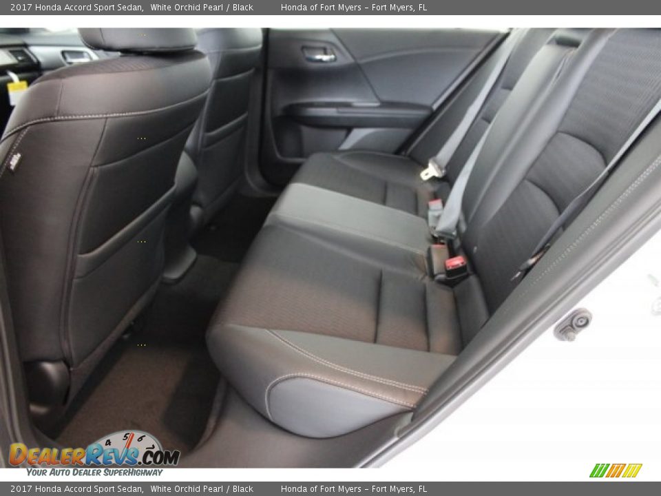 2017 Honda Accord Sport Sedan White Orchid Pearl / Black Photo #22