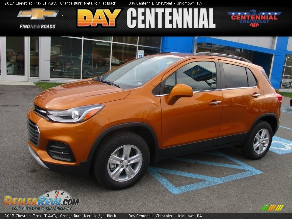 2017 Chevrolet Trax LT AWD Orange Burst Metallic / Jet Black Photo #1