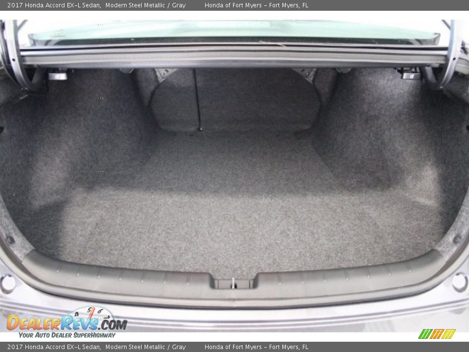2017 Honda Accord EX-L Sedan Modern Steel Metallic / Gray Photo #30