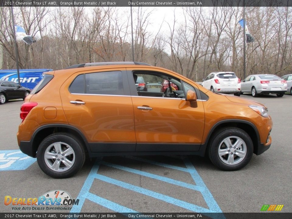 Orange Burst Metallic 2017 Chevrolet Trax LT AWD Photo #8