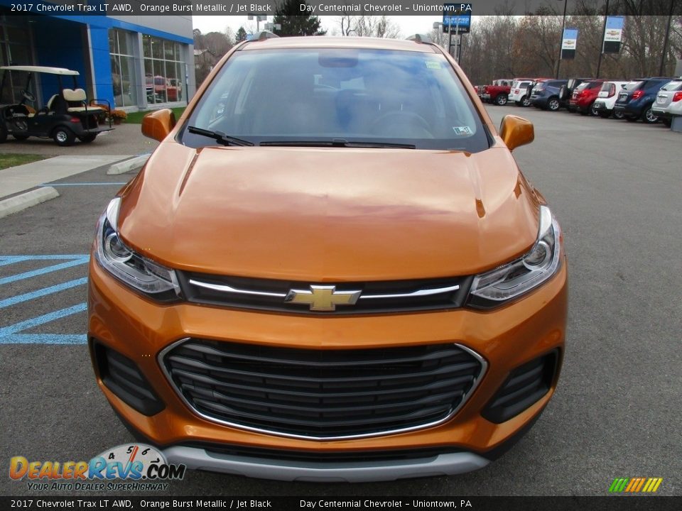 2017 Chevrolet Trax LT AWD Orange Burst Metallic / Jet Black Photo #10