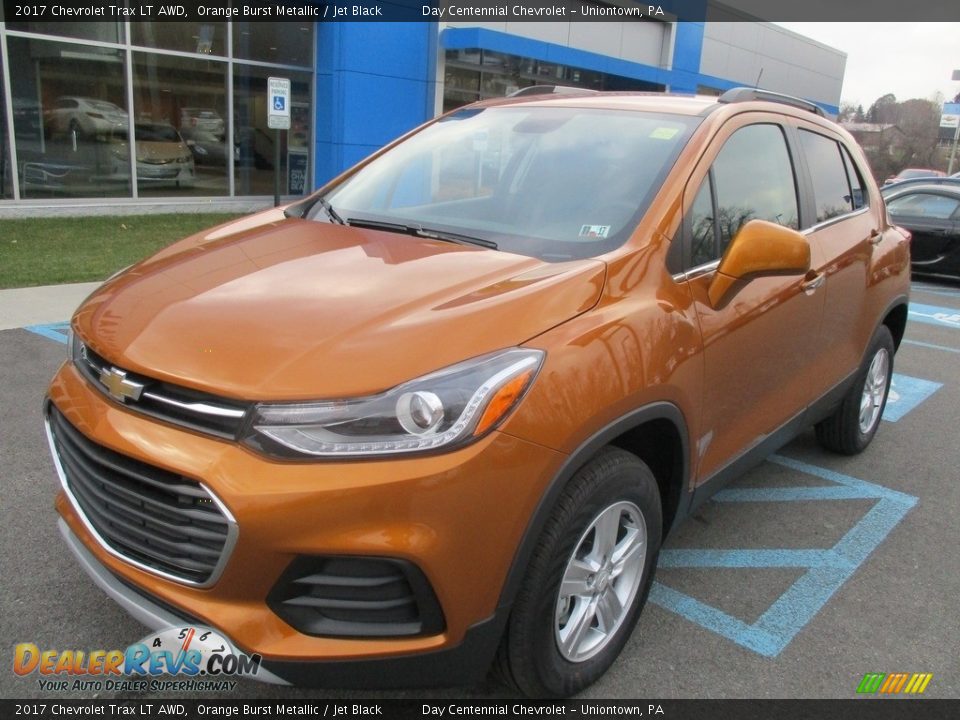 Orange Burst Metallic 2017 Chevrolet Trax LT AWD Photo #11