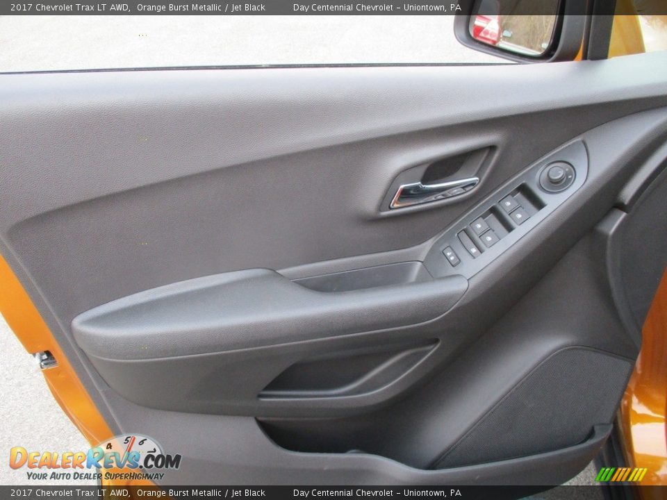 2017 Chevrolet Trax LT AWD Orange Burst Metallic / Jet Black Photo #12