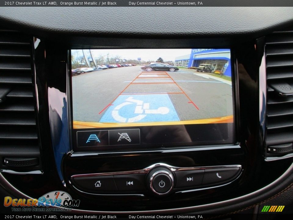 2017 Chevrolet Trax LT AWD Orange Burst Metallic / Jet Black Photo #18
