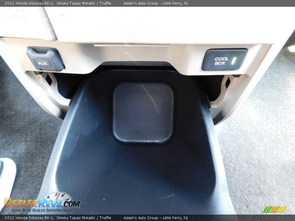 2012 Honda Odyssey EX-L Smoky Topaz Metallic / Truffle Photo #24
