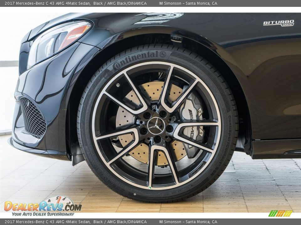 2017 Mercedes-Benz C 43 AMG 4Matic Sedan Wheel Photo #10