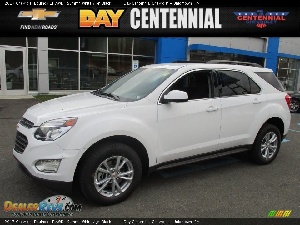 2017 Chevrolet Equinox LT AWD Summit White / Jet Black Photo #1