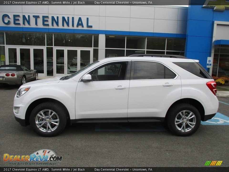 2017 Chevrolet Equinox LT AWD Summit White / Jet Black Photo #2
