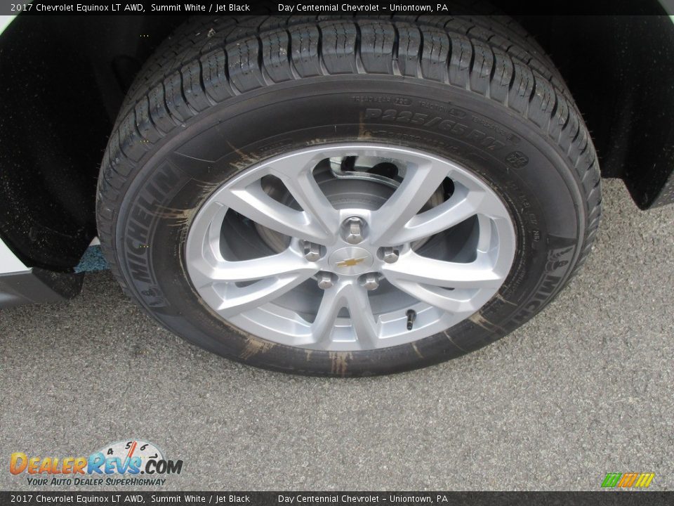 2017 Chevrolet Equinox LT AWD Summit White / Jet Black Photo #3