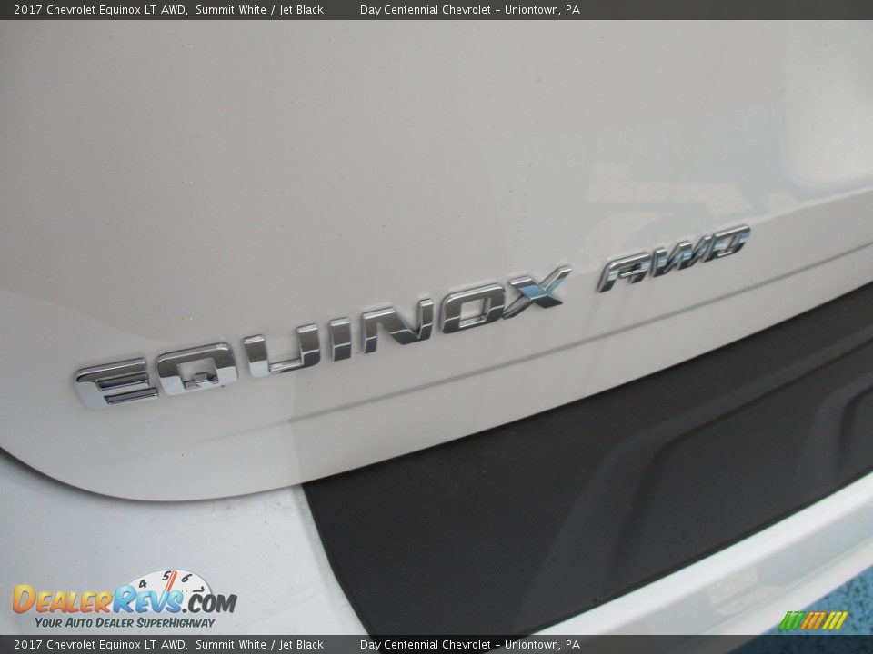 2017 Chevrolet Equinox LT AWD Summit White / Jet Black Photo #5