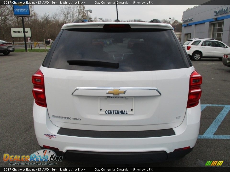 2017 Chevrolet Equinox LT AWD Summit White / Jet Black Photo #6