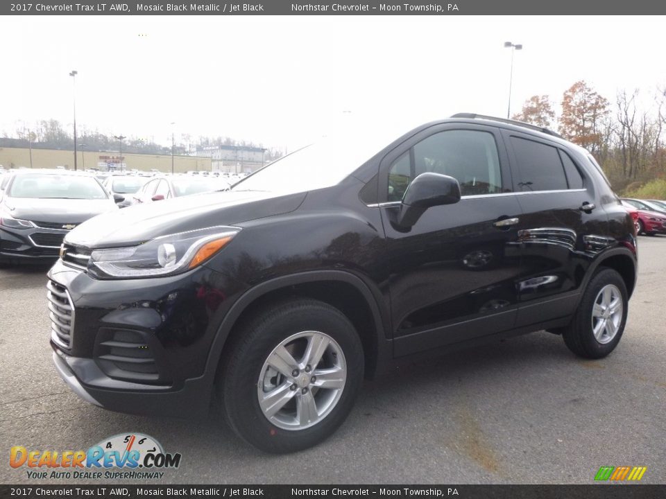 2017 Chevrolet Trax LT AWD Mosaic Black Metallic / Jet Black Photo #1
