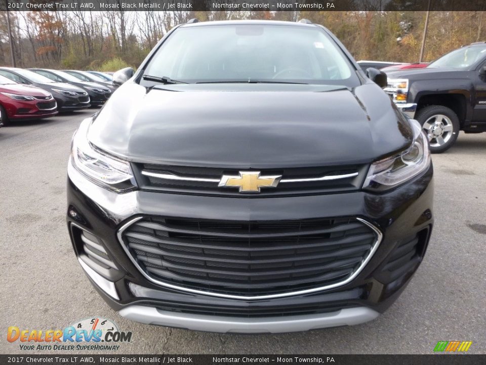 2017 Chevrolet Trax LT AWD Mosaic Black Metallic / Jet Black Photo #2