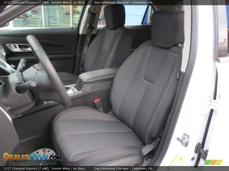 2017 Chevrolet Equinox LT AWD Summit White / Jet Black Photo #13