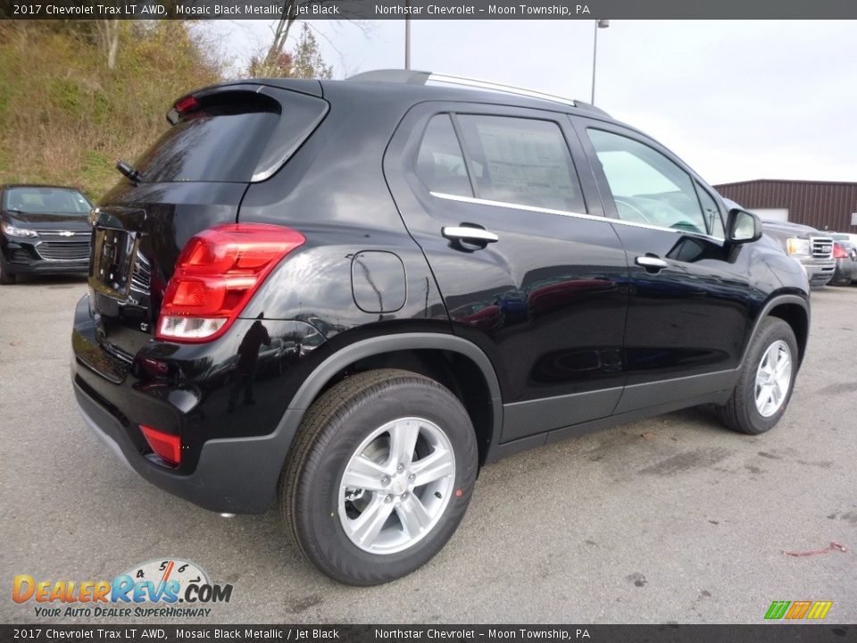 2017 Chevrolet Trax LT AWD Mosaic Black Metallic / Jet Black Photo #5