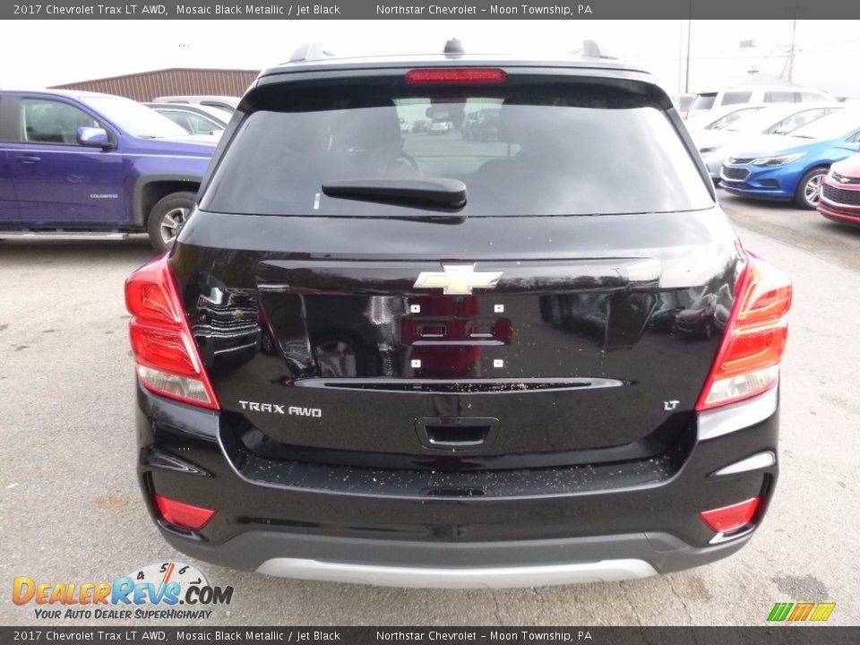 2017 Chevrolet Trax LT AWD Mosaic Black Metallic / Jet Black Photo #6