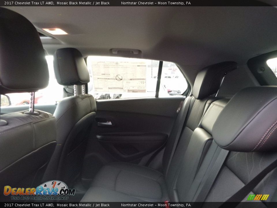 2017 Chevrolet Trax LT AWD Mosaic Black Metallic / Jet Black Photo #11