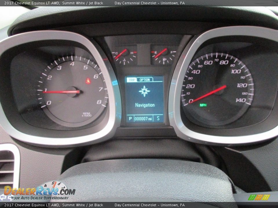 2017 Chevrolet Equinox LT AWD Summit White / Jet Black Photo #20