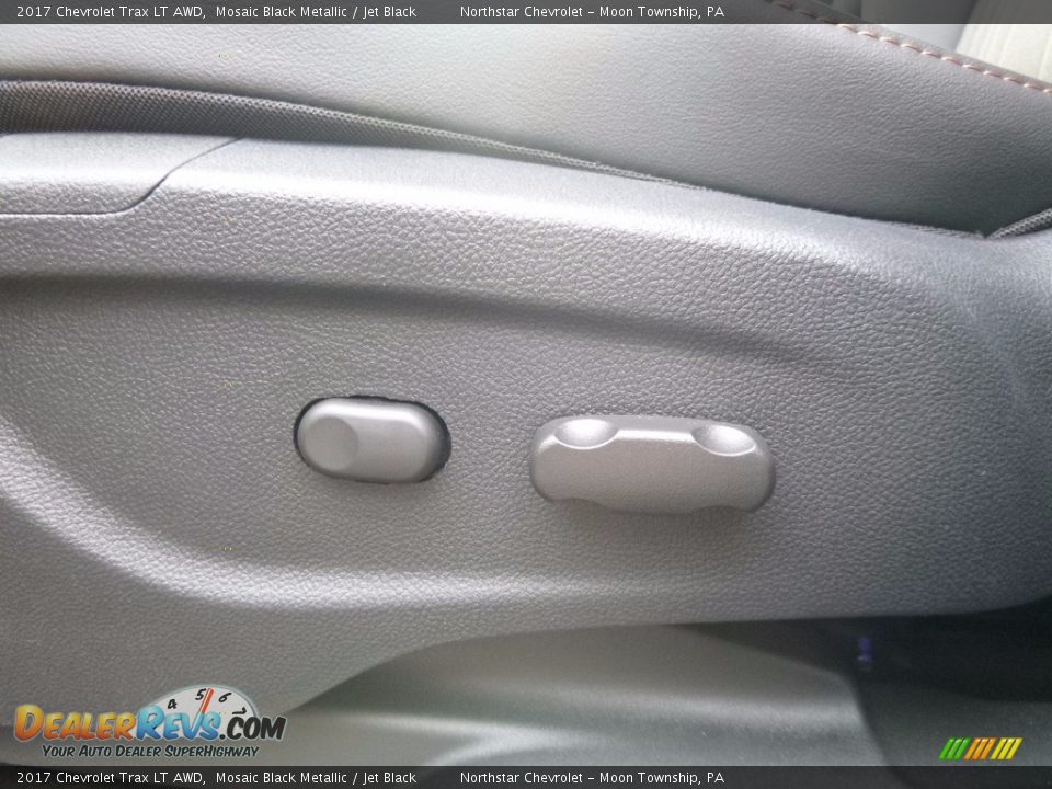 2017 Chevrolet Trax LT AWD Mosaic Black Metallic / Jet Black Photo #14