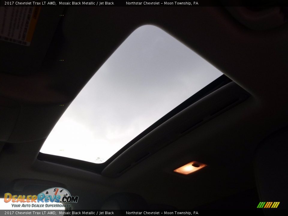 2017 Chevrolet Trax LT AWD Mosaic Black Metallic / Jet Black Photo #16