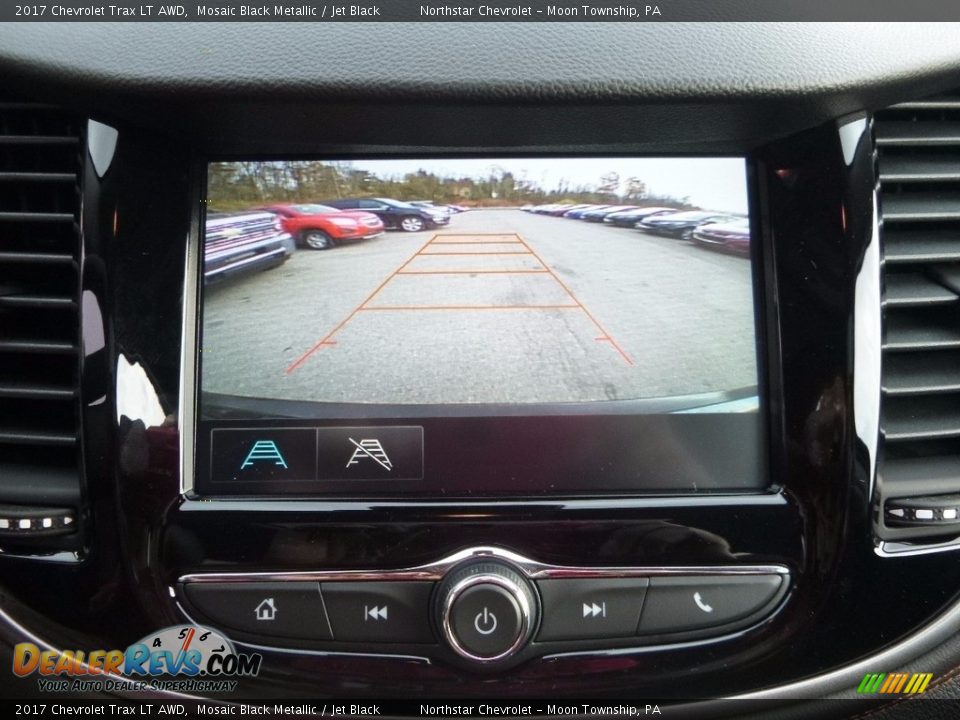 2017 Chevrolet Trax LT AWD Mosaic Black Metallic / Jet Black Photo #18
