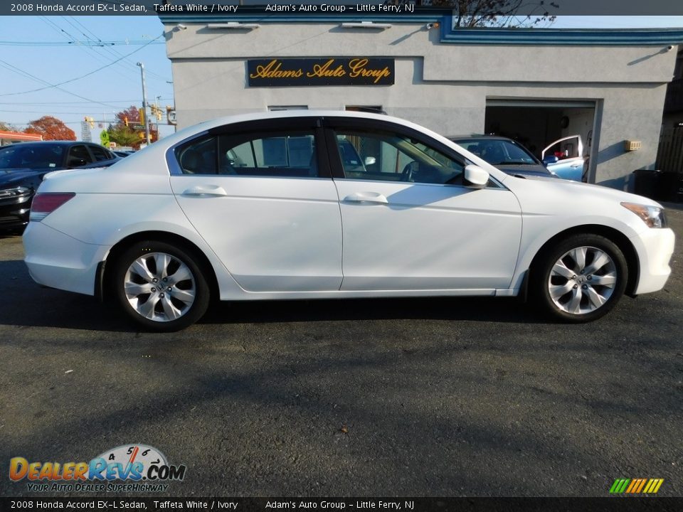 2008 Honda Accord EX-L Sedan Taffeta White / Ivory Photo #4