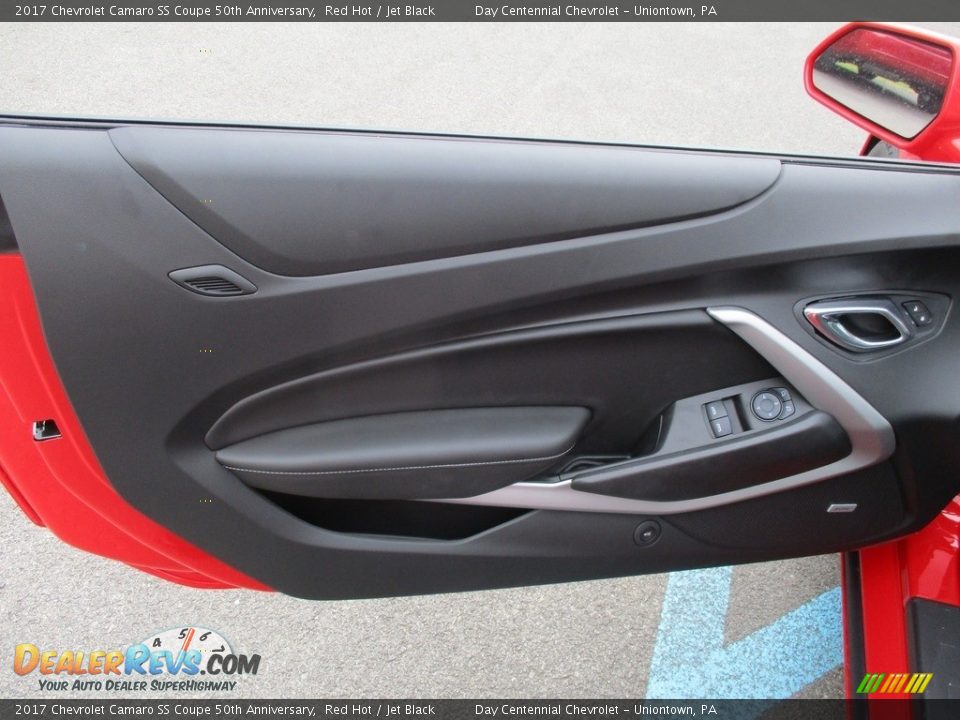 Door Panel of 2017 Chevrolet Camaro SS Coupe 50th Anniversary Photo #11