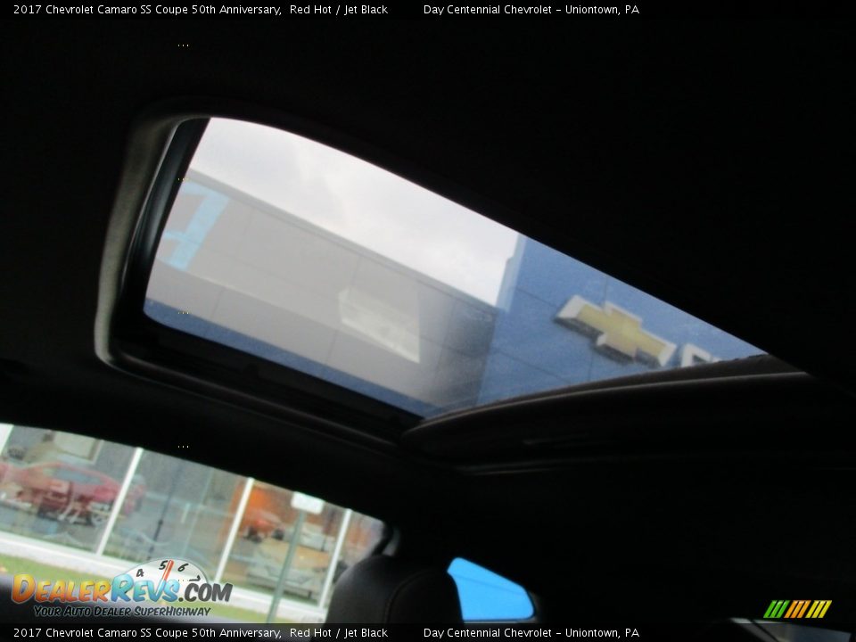 2017 Chevrolet Camaro SS Coupe 50th Anniversary Red Hot / Jet Black Photo #12