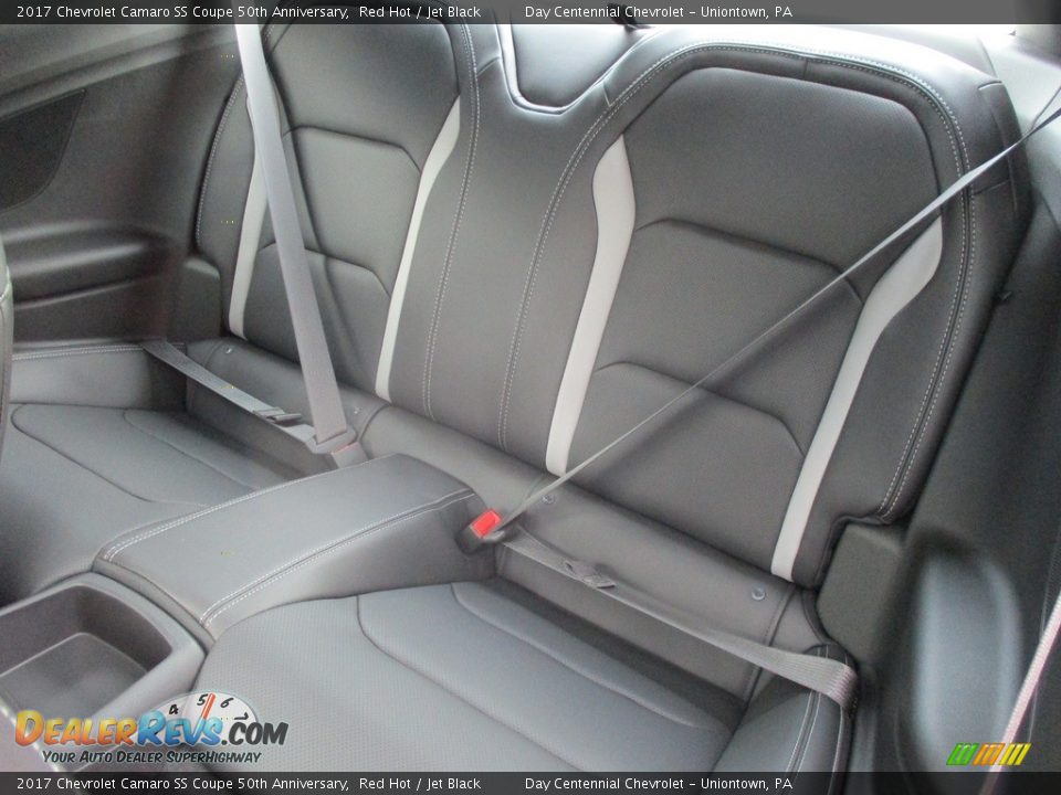 Rear Seat of 2017 Chevrolet Camaro SS Coupe 50th Anniversary Photo #14
